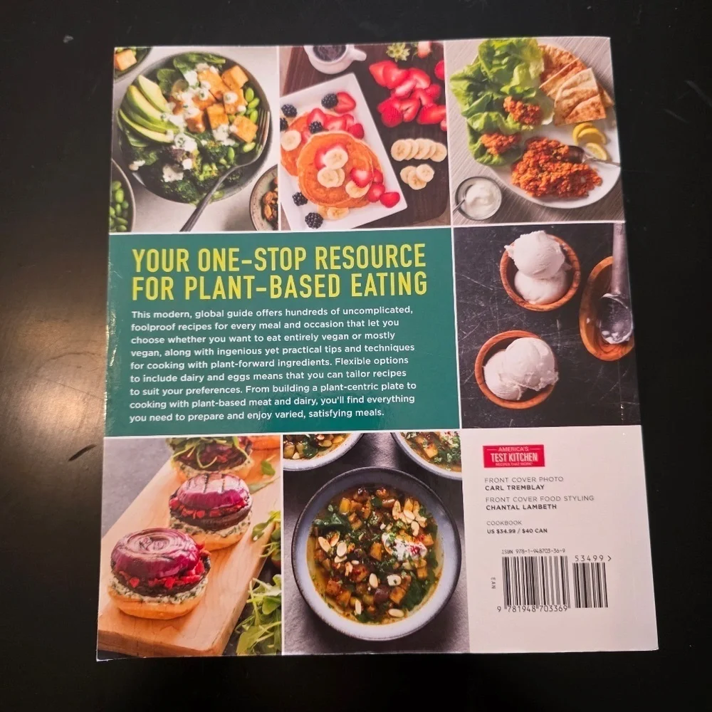 ATK The Complete Plant-Based Cookbook: 500 Inspired, Flexible Recipes